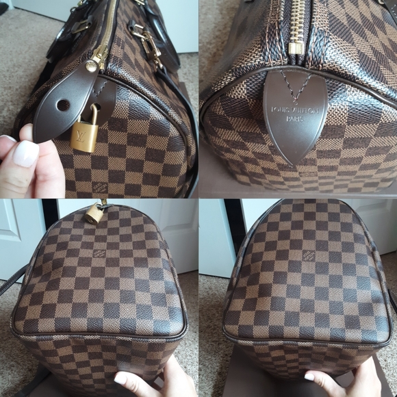 ❤TRADED❤ Louis Vuitton DE Speedy 35 - Picture 8 of 16